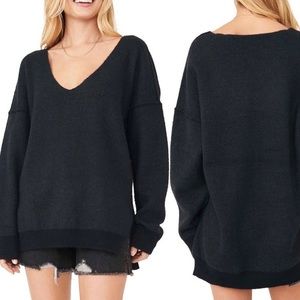 Free People Sweater Weather V Neck Sweater